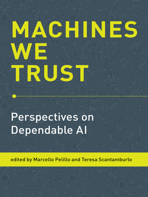 Title details for Machines We Trust by Marcello Pelillo - Available